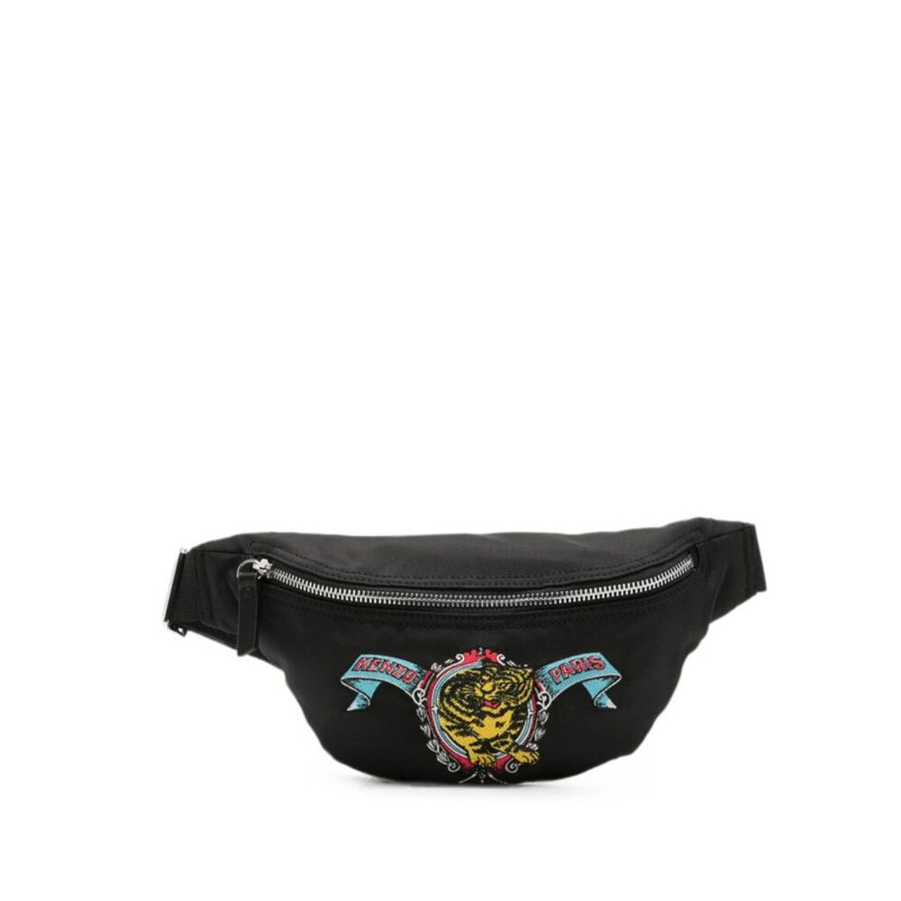Kenzo Black Belt Bags Men